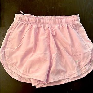 NWT Nike dri fit runner’s shorts. Lavender color, size medium.